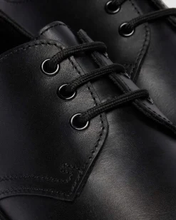 BROOKLINE LO LEDER SCHUHE in Schwarz