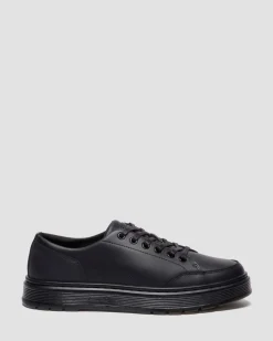 Brookline Nappa Leder Schuhe in Schwarz