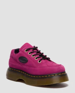 BUZZ 5-ÖSEN MILLED NUBUCK SCHUHE in Pink