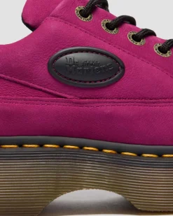 BUZZ 5-ÖSEN MILLED NUBUCK SCHUHE in Pink