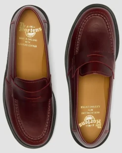 Delapre Penny Loafer in Burgundy