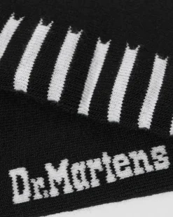 Double Doc Bio Baumwollsocken in Schwarz & Weiß