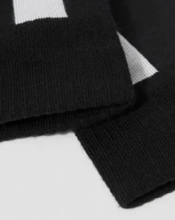 Double Doc Bio Baumwollsocken in Schwarz & Weiß