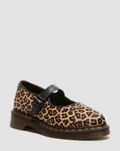Elphie Leoparden Mary Jane Schuhe in Leopard