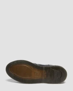 Flora Glattleder Chelsea Boots in Schwarz