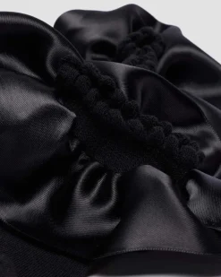 Frill Socken aus Bio-Baumwolle in Schwarz