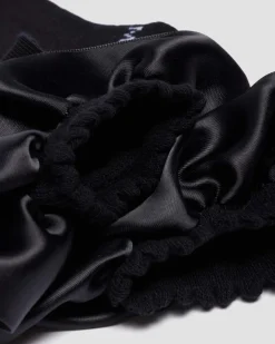 Frill Socken aus Bio-Baumwolle in Schwarz