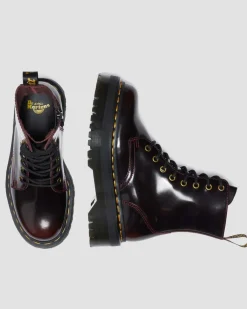 Jadon Arcadia Plateau Stiefel in Cherry Red