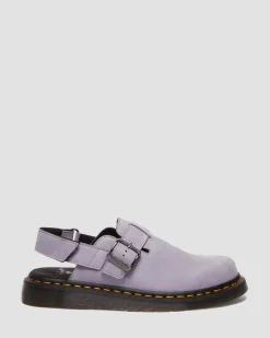 Jorge II Wildleder Mules in Lila