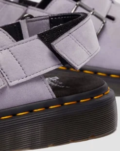 Jorge II Wildleder Mules in Lila