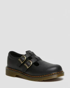 Jugend 8065 Softy T Leder Mary Jane Schuhe in Schwarz