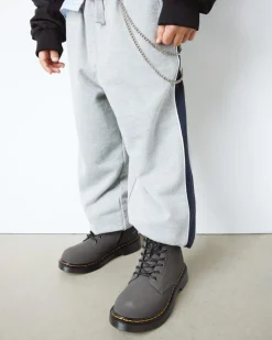 JUNIOR 1460 SERENA STIEFEL MIT KUNSTFELLFUTTER in Grau
