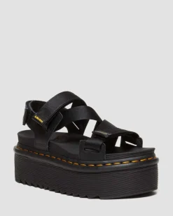 Kimber II Logo Webbing Sandalen in Schwarz