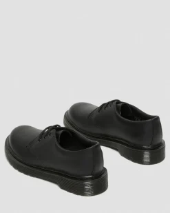 Kinder 1461 Mono Softy T Lederschuhe in Schwarz