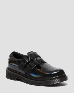 Kinder 8065 Rainbow Mary Jane Schuhe in Schwarz
