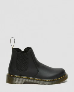 Kinder 2976 Softy T Leder Chelsea Boots in Schwarz