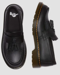 Kinder Adrian Leder Loafer in Schwarz