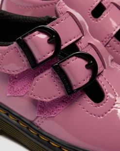 Kleinkind 8065 Mary Jane Patent Lamper Leder Schuhe in Dms Pink