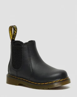 Kleinkind 2976 Softy T Leder Chelsea Boots in Schwarz