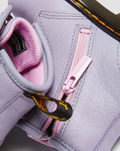 Kleinkind 1460 Virginia Leder Schnürstiefel in Lavendel