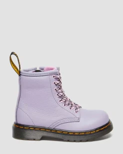 Kleinkind 1460 Virginia Leder Schnürstiefel in Lavendel