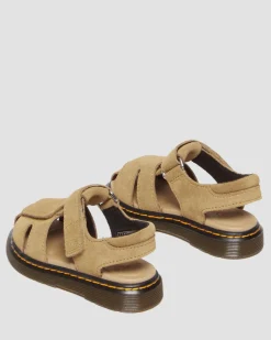 Kleinkind Moby II Savannah Tan Bronx Wildleder in Tan