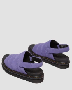 Kole Wildleder Sandalen in Twilight Lila