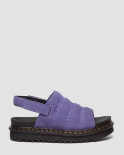 Kole Wildleder Sandalen in Twilight Lila