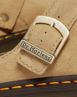 Laketen Bronx Wildleder Plateau Mules in Tan
