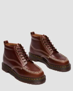 Lowell Chukka Moc Toe Leder Ankle Boots in Braun