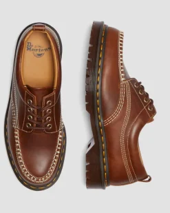 Lowell Leder Moc Toe Schuhe in Butterscotch