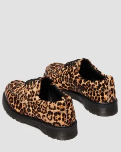 LOWELL LEOPARDENMUSTER MOC TOE SCHUHE in Leopard