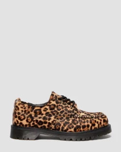 LOWELL LEOPARDENMUSTER MOC TOE SCHUHE in Leopard