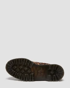LOWELL LEOPARDENMUSTER MOC TOE SCHUHE in Leopard