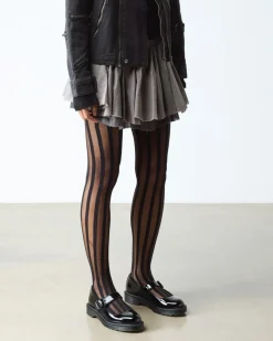 Mariel II Glattleder Schuhe mit Riemen in Schwarz