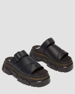 Mattison Slide Sandalen in Schwarz