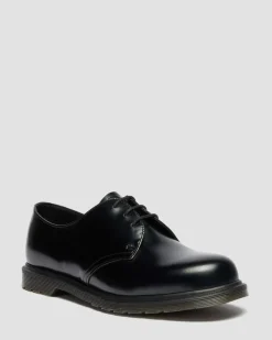 Mayfare Glattleder Schuhe in Schwarz