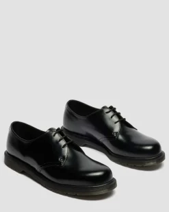 Mayfare Glattleder Schuhe in Schwarz