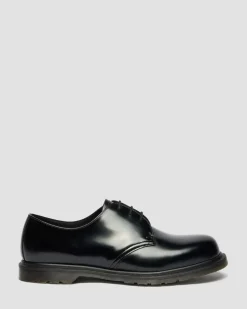 Mayfare Glattleder Schuhe in Schwarz