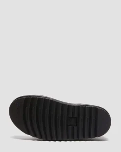 Nartilla Leder Gladiatorsandalen in Schwarz