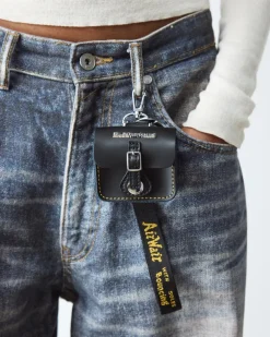Pouch Schlüsselanhänger in Schwarz