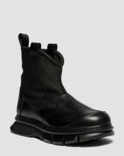 QUBIST Rigger Boots in Schwarz