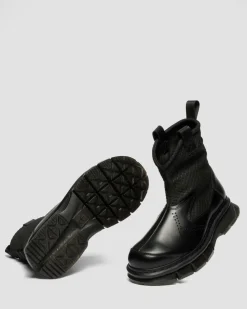QUBIST Rigger Boots in Schwarz
