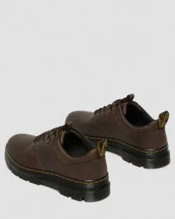 Reeder Crazy Horse Leder Utility Schuhe in Dunkelbraun