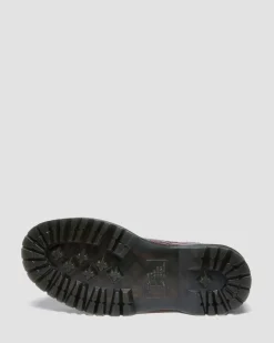 Rejena Mary Jane Croc Emboss Leder Schuhe in Braun