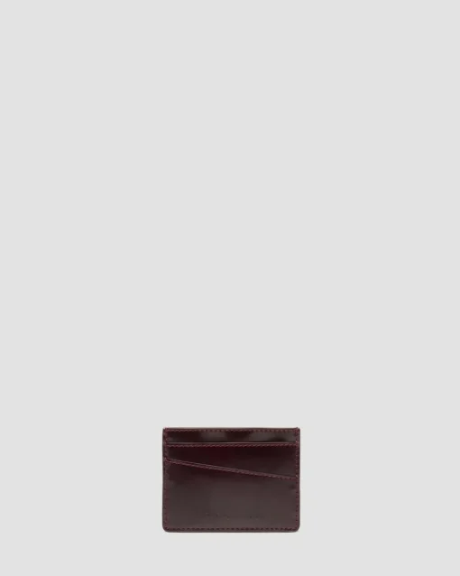 SLG Cherry Red Oxford Rub Off Kartenhalter in Cherry Red