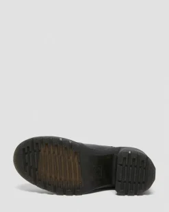 Spence Leder Chelsea-Stiefel mit Absatz in Schwarz