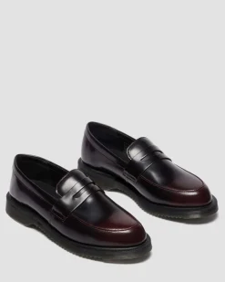 Temara Arcadia Leder Loafer in Cherry Red