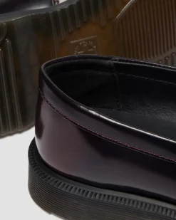 Temara Arcadia Leder Loafer in Cherry Red