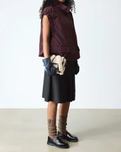 Temara Glattleder Loafer in Schwarz